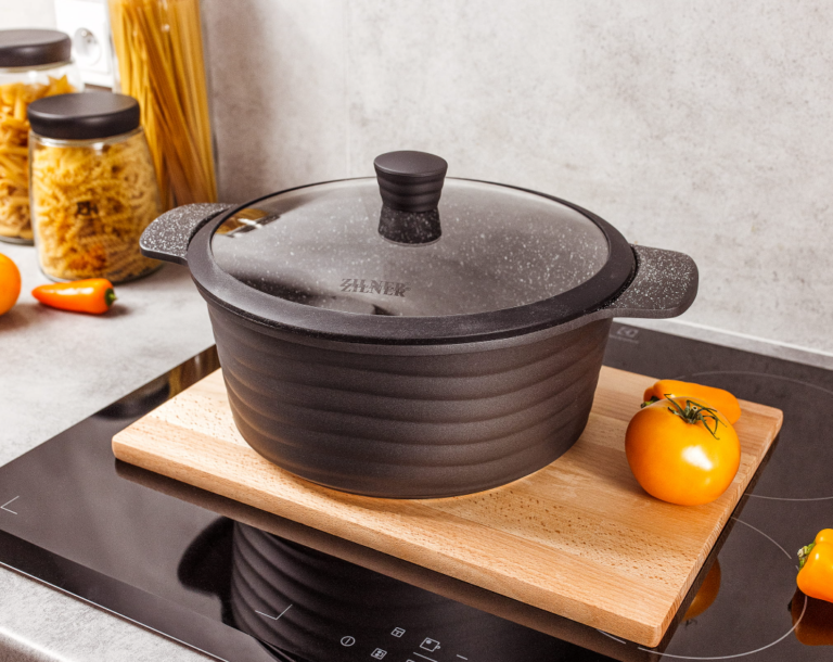 Σετ Μαγειρικά Σκεύη 11 τεμάχια Μαύρο ZILNER ZL-8513 - Image 3