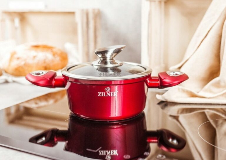 Σετ Κατσαρόλες 3 τμχ Κόκκινο ZILNER ZL-8561 - Image 3