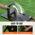 VEVOR Φορητός Πίνακας Αναπήδησης Ποδοσφαίρου 45"X13" με Δύο Γωνίες Αναπήδησης ZQHDBHDPEL45RXNTKV0 - Image 5