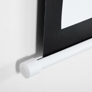 HOMCOM Οθόνη Προβολέα 85" Αναλογία 1:1 Στερέωση σε Τοίχο και Οροφή για Σπίτι και Γραφείο Λευκό 001-016V00WT - Image 8