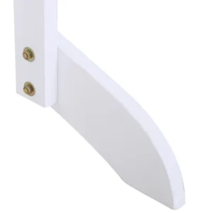 Outsunny Garden Chair Adirondack σε λευκό ξύλο 97x72,39x93 cm 01-0016 - Image 6