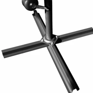 Outsunny Parasol Decentralized Garden Umbrella Beach Iron 3M, Μπεζ 01-0218 - Image 6