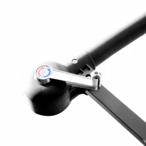 Outsunny Parasol Decentralized Garden Umbrella Beach Iron 3M, Μπεζ 01-0218 - Image 7