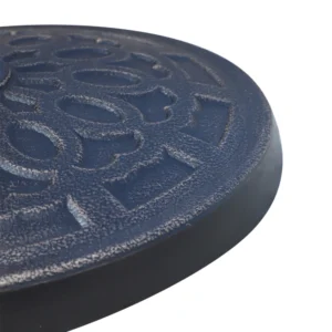 Outsunny Στρογγυλή Βάση Ομπρέλου Ρητίνης, Καφέ Φ44x33cm 01-0902 - Image 5