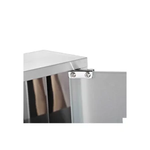 Μεταλλικό Ντουλάπι Φαρμακείου από Ανοξείδωτο Ατσάλι 48 x 25 x 12 cm HOMCOM 02-0546 - Image 3