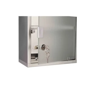 Μεταλλικό Ντουλάπι Φαρμακείου από Ανοξείδωτο Ατσάλι 48 x 25 x 12 cm HOMCOM 02-0546 - Image 4