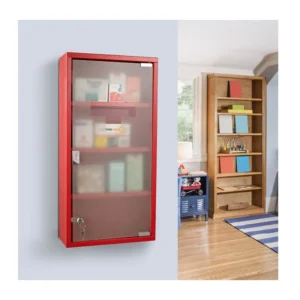 Μεταλλικό Ντουλάπι Φαρμακείου 60 x 30 x 12 cm HOMCOM 02-0547 - Image 5