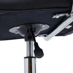 Καρέκλα Γραφείου 52.5 x 54 x 84-99 cm Χρώματος Μαύρο HOMCOM 02-0697 - Image 5