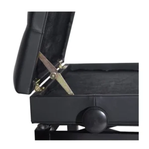 Ξύλινο Κάθισμα Πιάνου με Ρυθμιζόμενο Ύψος και Αποθηκευτικό Χώρο 54.5 x 33 x 48 - 58 cm HOMCOM 02-0710 - Image 7