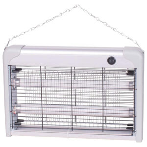 ENRICO COVERI Ηλεκτρική Εντομοπαγίδα Slim με 2 UV LED Λάμπες 20W για Κουνούπια και Μύγες 39x26x6cm 02012100