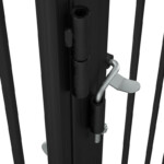 BAKAJI  Πόρτα Προστασίας Τζακιού για Σκύλους και Παιδιά Διαχωριστικό Φράχτης 3μ Μαύρο  02012758 - Image 4