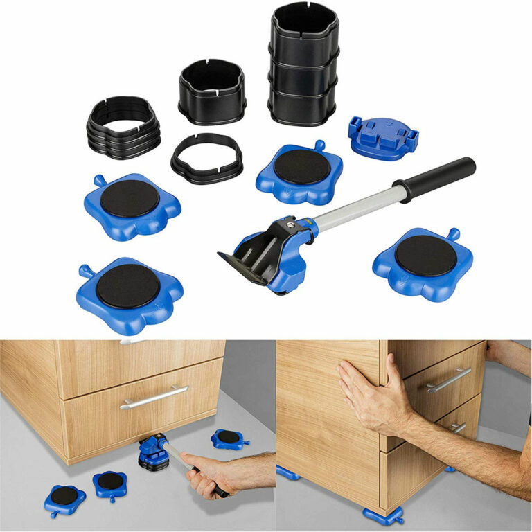 KINZO Ροδάκια Μετακίνησης Βαρέων Επίπλων με Ανυψωτική Λαβή Καναπές Τραπέζι 1200kg 02813516