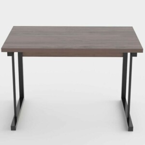 BAKAJI Ράφι Κουζίνας Ξύλο Καρυδιάς Μεταλλική Ραφιέρα για Φούρνο Μικροκυμάτων 02814331 - Image 2