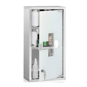 Μεταλλικό Ντουλάπι Φαρμακείου 36 x 17 x 65.5 cm Bakaji 02814508 - Image 2