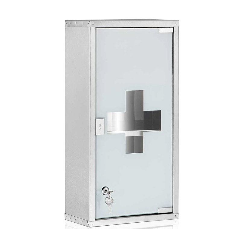 Μεταλλικό Ντουλάπι Φαρμακείου 36 x 17 x 65.5 cm Bakaji 02814508