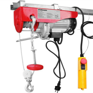 STAKMANN  Ηλεκτρικός Γερανός Ανυψωτήρας Βαρούλκο Ανυψωτικό Φορτίου 125 / 250 κιλά  02814642