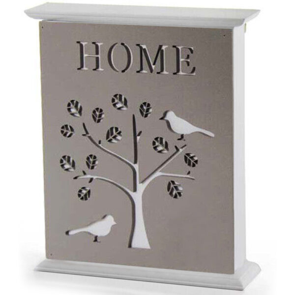 Shally Dogan  Ντουλάπι Κλειδοθήκη Τοίχου από Ξύλο Σχέδιο Δέντρο Διαστάσεις 20x5.8x24 εκ.  02815159