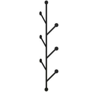 Shally Dogan Είσοδος Σκαπιέρα - Παπουτσοθήκη 3 Ραφιών με Κρεμάστρα Τοίχου 83 x 30 x 43cm Μοντέρνα Λευκή 02815297 - Image 3