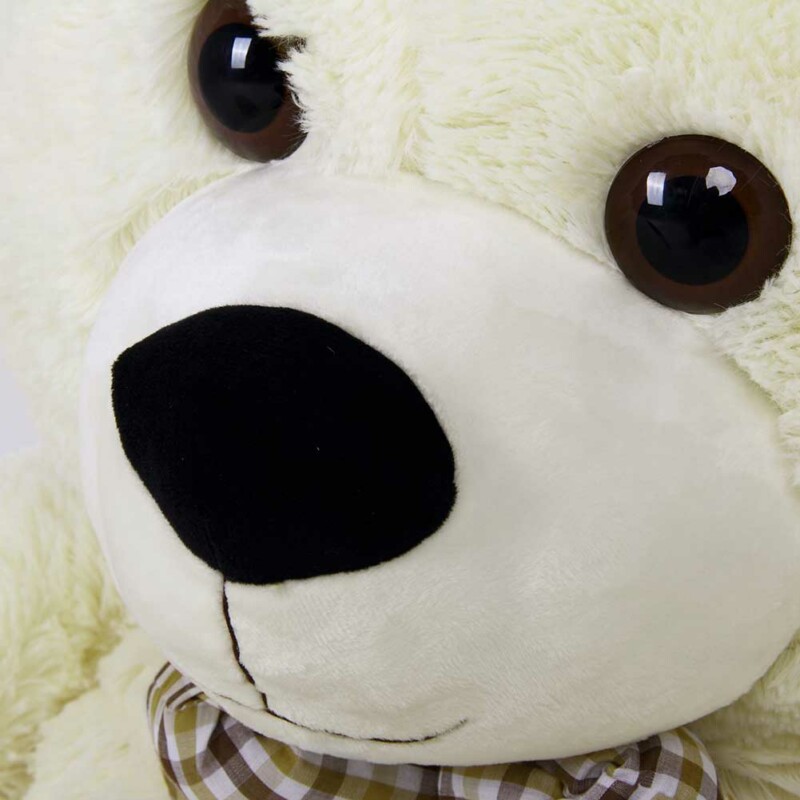 BAKAJI Λούτρινο Αρκούδος Γίγας XXL Ύψος 150cm Παιδικό Αρκουδάκι Μαλακό Κρέμα 02831819 BAKAJI Λούτρινο Αρκούδος Γίγας XXL Ύψος 150cm Παιδικό Αρκουδάκι Μαλακό Κρέμα 02831819