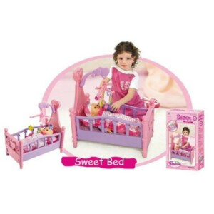 BAKAJI  Κούνια για Κούκλες Κρεβατάκι Κούνια Κουκλάκι με Μουσικό Παιχνίδι Παιδικό Παιχνίδι  02839818 - Image 2