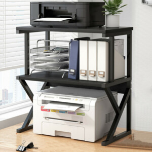 Shally Dogan  Υποστήριξη για εκτυπωτή Ράφι πολλαπλών χρήσεων Μαύρο Ράφι 3 επιπέδων  02840243