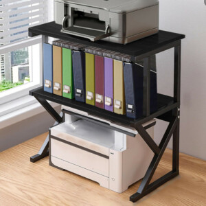 Shally Dogan  Υποστήριξη για εκτυπωτή Ράφι πολλαπλών χρήσεων Μαύρο Ράφι 3 επιπέδων  02840243 - Image 4