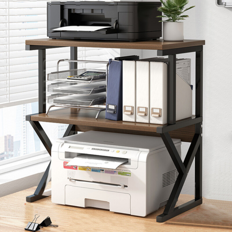 Shally Dogan Υποστήριξη για εκτυπωτή ράφι ραφιέρα αποθήκευσης καρυδιά και μαύρο 3 επιπέδων 02840245 Shally Dogan Υποστήριξη για εκτυπωτή ράφι ραφιέρα αποθήκευσης καρυδιά και μαύρο 3 επιπέδων 02840245