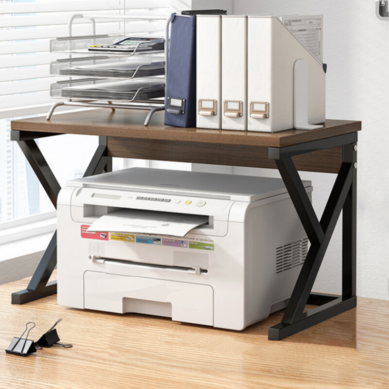 Shally Dogan Υποστήριξη για Εκτυπωτή Ράφι Πολυχρηστικό Μαύρο και Καρυδιά 2 Επιπέδων 02840248 Shally Dogan Υποστήριξη για Εκτυπωτή Ράφι Πολυχρηστικό Μαύρο και Καρυδιά 2 Επιπέδων 02840248