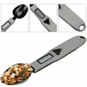 BAKAJI  Ψηφιακή Ζυγαριά Κουταλιού Υπολογίζει Βάρος σε Γραμμάρια Δοσομετρητής Με Οθόνη  02840715 - Image 3