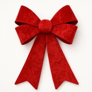 BAKAJI Χριστουγεννιάτικο Στεφάνι Πόρτας 45x60εκ Κόκκινο Διακόσμηση Πόρτας για τα Χριστούγεννα 02842885 - Image 4