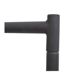 Τροχήλατη Μεταλλική Κρεμάστρα Ρούχων Δαπέδου 150 x 60 x 170 cm HOMCOM 03-0006 - Image 2