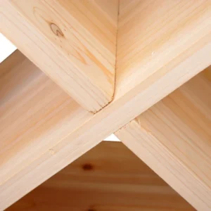 Ξύλινη Κάβα Κρασιών για 24 Μπουκάλια 50 x 26 x 50 cm HOMCOM 05-0012 - Image 3