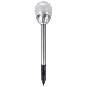 Kooper Σετ 12 τμχ Ηλιακός Ανοξείδωτος Φωτισμός Διαδρόμου 8x39cm Silver Kooper 2192699