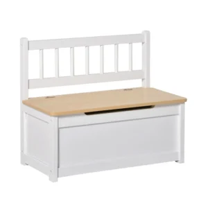 Ξύλινο Παιδικό Μπαούλο Αποθήκευσης Παιχνιδιών 60 x 30 x 50 cm HOMCOM 311-034