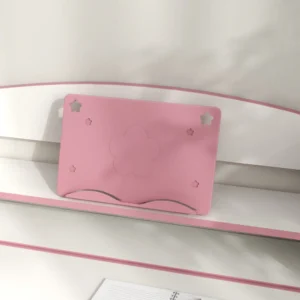 Παιδικό σετ γραφείου ZONEKIZ με ρυθμιζόμενο ύψος καρέκλα και ανακλινόμενο επάνω μέρος, ηλικίες 6-12 ετών, ροζ 312-106V80PK - Image 7