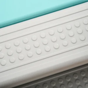 Παιδική τσουλήθρα HOMCOM με ρυθμιζόμενη κούνια και καλάθι για υπνοδωμάτιο και κήπο, 149x186x98cm, Μπλε 331-007 - Image 6