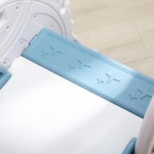 AIYAPLAY Παιδική Διαφάνεια 18-36 μηνών PE και PP Space Theme με αντιολισθητικές σκάλες, 157x46,5x80cm 331-035V00BU - Image 7