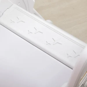 AIYAPLAY Τσουλήθρα για Παιδιά 18-36 Μηνών, 157x46.5x80 εκ., Γκρι και Λευκό, Διαστημικό Θέμα 331-035V00GY - Image 7