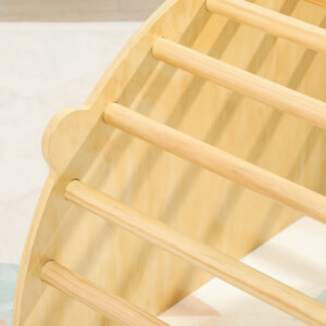 AIYAPLAY Αψίδα Μοντεσοριανού 3 σε 1 για Παιδιά από 18-48 Μηνών, Δομή Αναρρίχησης, Τραπέζι και Κούνια με Μαξιλάρι 331-067V00ND - Image 8