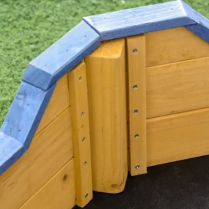 Outsunny Pirate Ship Ξύλινο Sandpit για Παιδιά με Αποθηκευτικό χώρο, 158x78x45,5cm 343-022V01 - Image 6