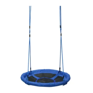 Παιδική Στρογγυλή Κούνια 100 x 180 cm HOMCOM 344-005 - Image 7