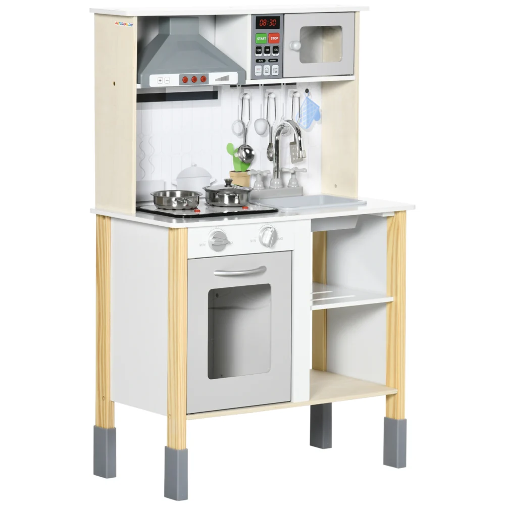 AIYAPLAY Play Kitchen for Children με Ρυθμιζόμενο Ύψος AIYAPLAY Play Kitchen for Children με Ρυθμιζόμενο Ύψος