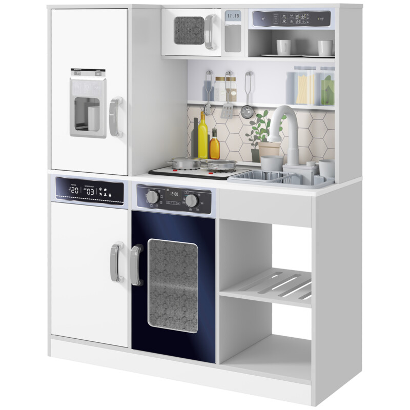 AIYAPLAY Σετ Ξύλινη Παιδική Κουζίνα με Φούρνο με Φώτα και Ήχους AIYAPLAY Σετ Ξύλινη Παιδική Κουζίνα με Φούρνο με Φώτα και Ήχους