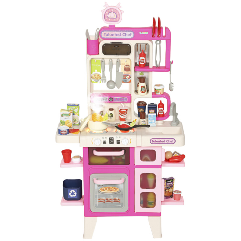 AIYAPLAY Παιδική Κουζίνα για Παιδιά 3-6 Ετών με 104 Αξεσουάρ AIYAPLAY Παιδική Κουζίνα για Παιδιά 3-6 Ετών με 104 Αξεσουάρ