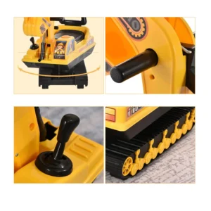 Παιδικό Παιχνίδι Εκσκαφέας 3 σε 1 HOMCOM 370-123 - Image 2