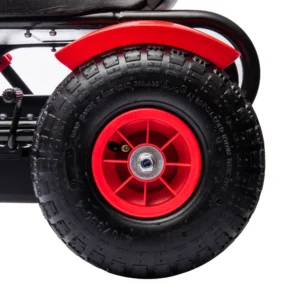 HOMCOM Παιδικό Ποδήλατο Go Kart 121x58x61 εκ, Κόκκινο 370-276V00RD - Image 7