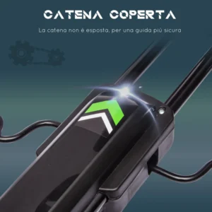 HOMCOM Pedal Go Kart για παιδιά 5-12 ετών από πλαστικό και μέταλλο με ρυθμιζόμενο κάθισμα και χειρόφρενο, 121x58x61 cm 370-276V00WT - Image 5