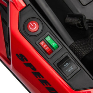 HOMCOM Ηλεκτρικό Go Kart για Παιδιά 6-12 Ετών 24V 12km/h με Ρυθμιζόμενο Κάθισμα Κόκκινο 370-287V90RD - Image 8