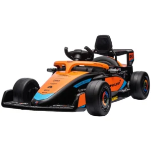 AIYAPLAY Electric Ride-On Toy Car για παιδιά 3-5 ετών με άδεια McLaren, Τηλεχειριστήριο και Κόρνα, 115x67x50 cm, Πορτοκαλί 370-322V90OG - Image 8