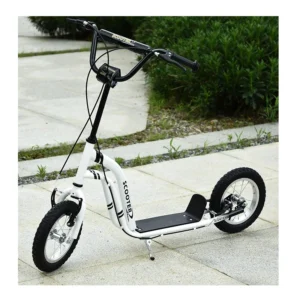 Παιδικό Δίτροχο Πατίνι - Scooter με Φουσκωτούς Τροχούς 12 HOMCOM 371-017WT - Image 8